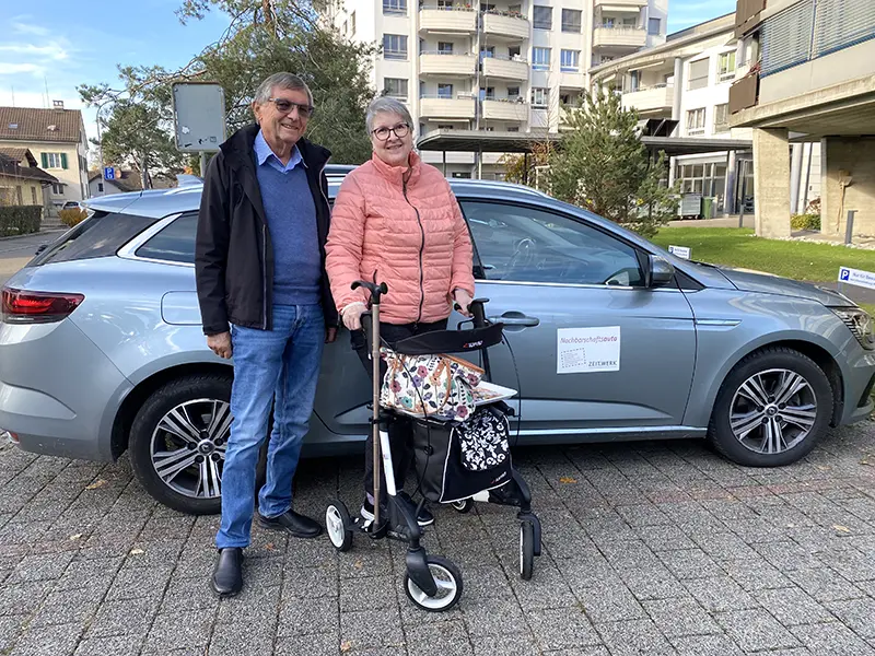 Das Nachbarschaftsauto auf Jubiläumsfahrt